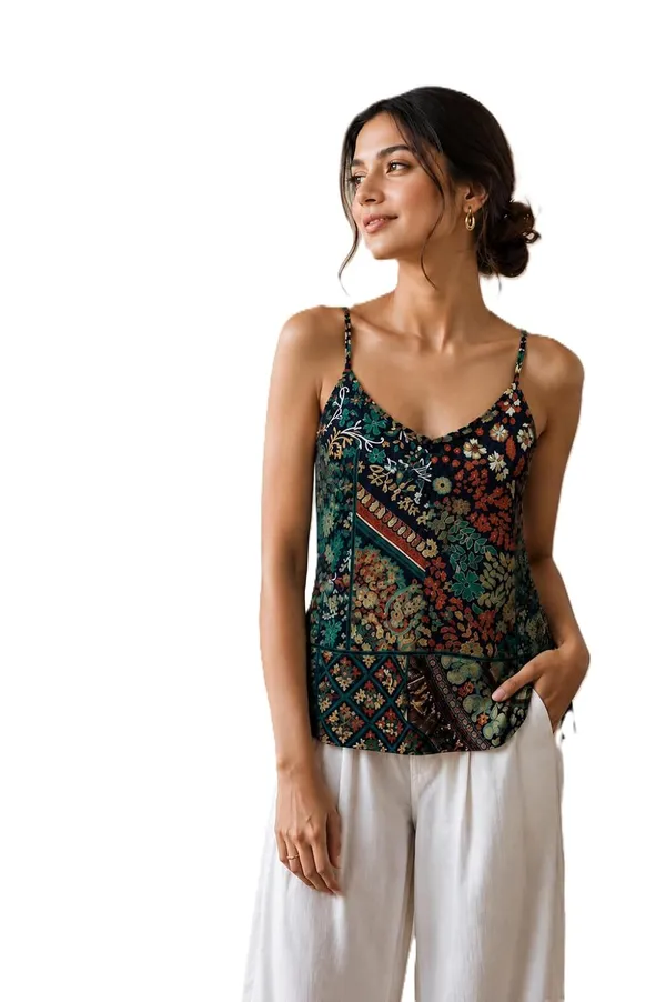 Women_S_Boho_Floral_Print_Cami_Top_With_Spaghetti_Straps