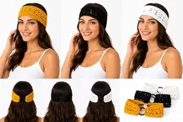Crochet_Knit_Headband_For_Women_Boho_Wide_Hair_Band