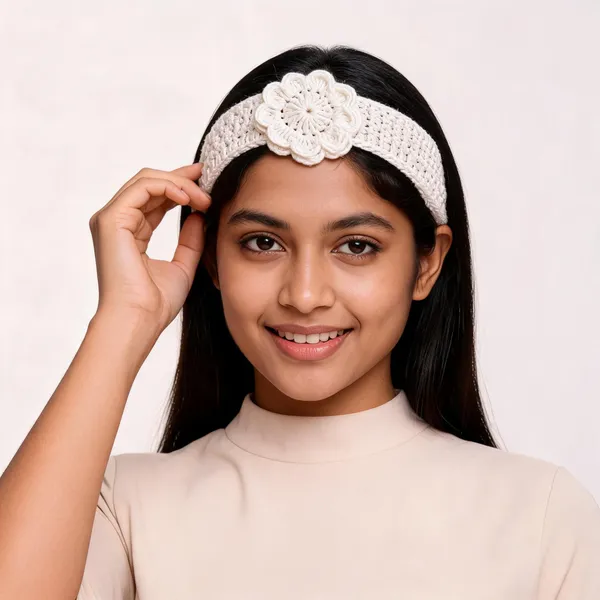Hand_Made_Crochet_Flower_Headband_For_Girls_Set_Of_3