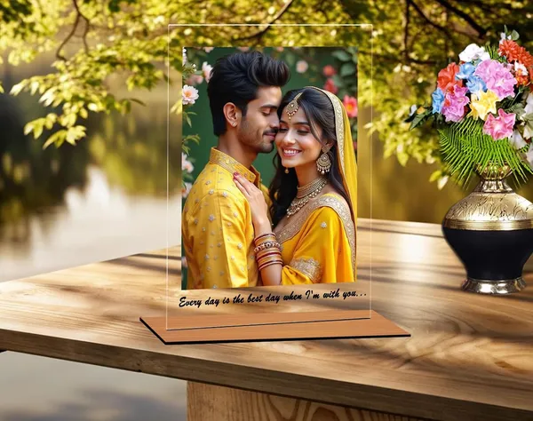 Acrylic_Custom_Photo_Frame_Wooden_Stand_Tabletop_6X9_Inch