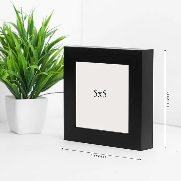 Wood_Glass_Modern_Shadow_Box_Tabletop_Photo_Frame_5X5_Inch_4_Pcs