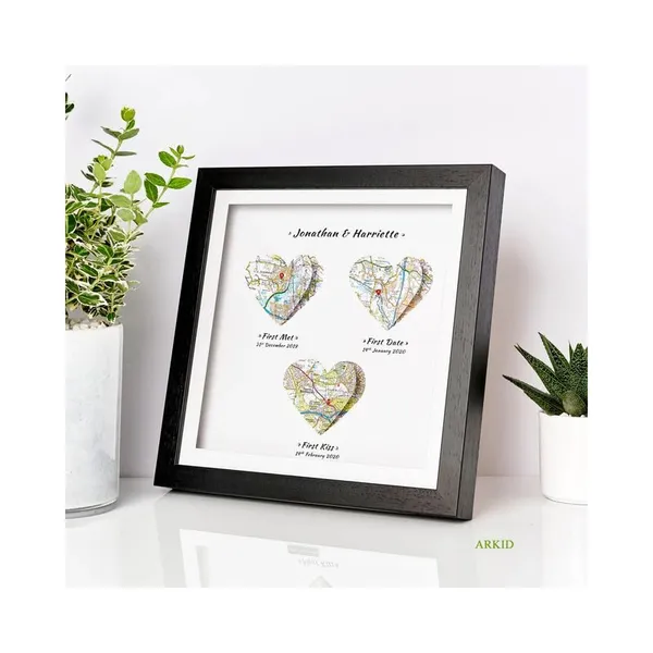 Arkid_Customized_Heart_Map_Personalized_Memory_Art_Print