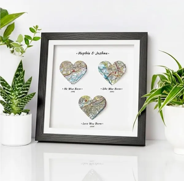 Arkid_Customized_Heart_Map_Personalized_Memory_Art_Print