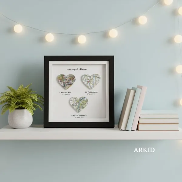 Arkid_Customized_Heart_Map_Personalized_Memory_Art_Print