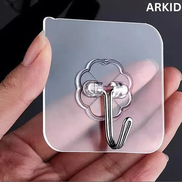 Plastic_Adhesive_Nail-Free_Transparent_Wall_Hook_50_Pcs_-_Pack_of_2