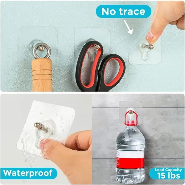 Stainless_Steel_Adhesive_Screw_Wall_Hooks_Drill-Free_Pack_Of_5