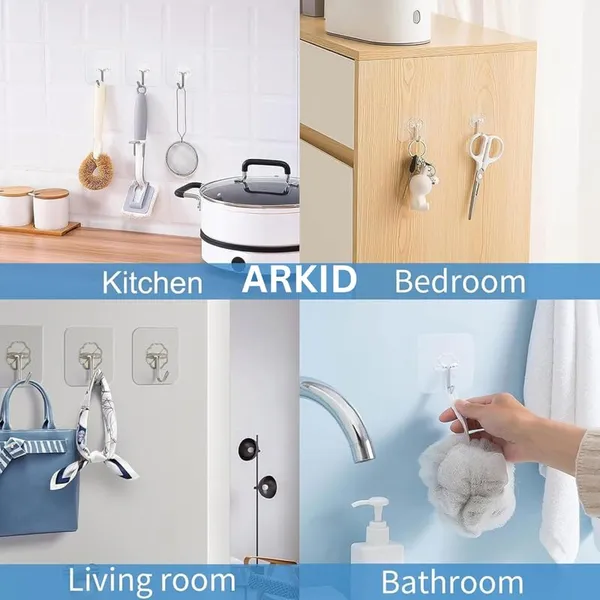 Plastic_Adhesive_Nail-Free_Transparent_Wall_Hook_5_Pcs_-_Pack_of_3