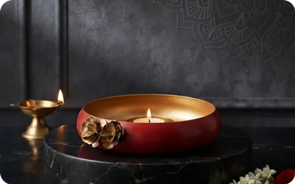 Metal_Finish_Festive_Floral_Decorative_Diya