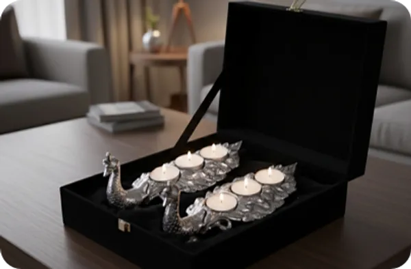 Silver-Tone_Decorative_Peacock_Tealight_Holder_Set