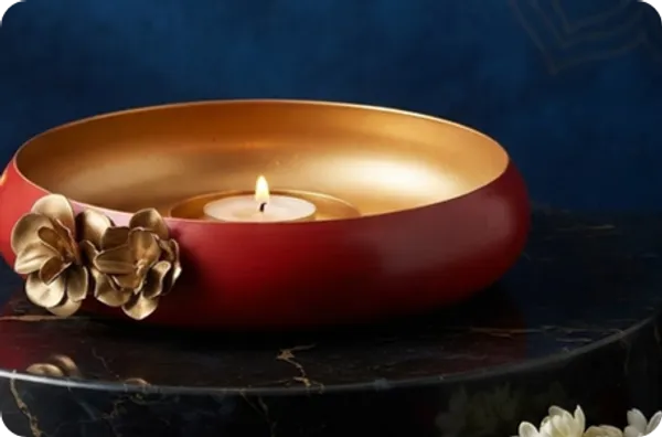 Metal_Finish_Festive_Floral_Decorative_Diya