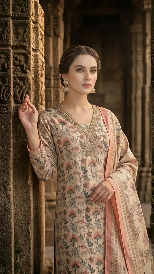 Ivory_Bloom_Printed_Unstitched_Suit_Set