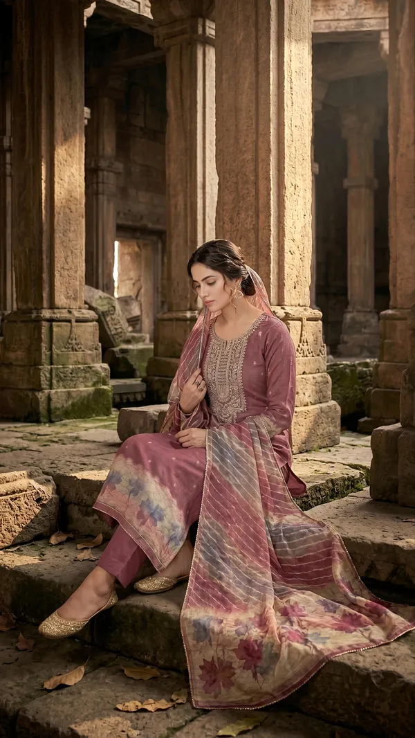 Royal_Mauve_Heritage_Unstitched_Suit_Set