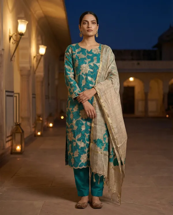 Emerald_Vine_Embroidered_Unstitched_Suit_Set