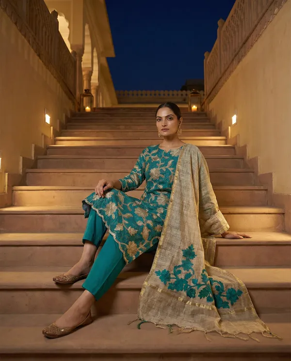 Emerald_Vine_Embroidered_Unstitched_Suit_Set