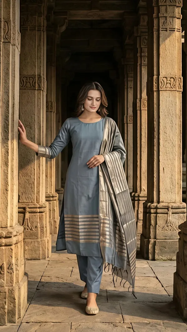 Silver_Mist_Stripe_Cotton_Unstitched_Suit_Set