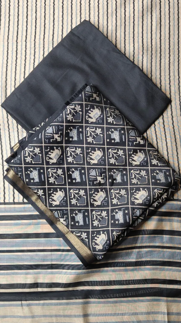 Midnight_Black_Ikat_Silk