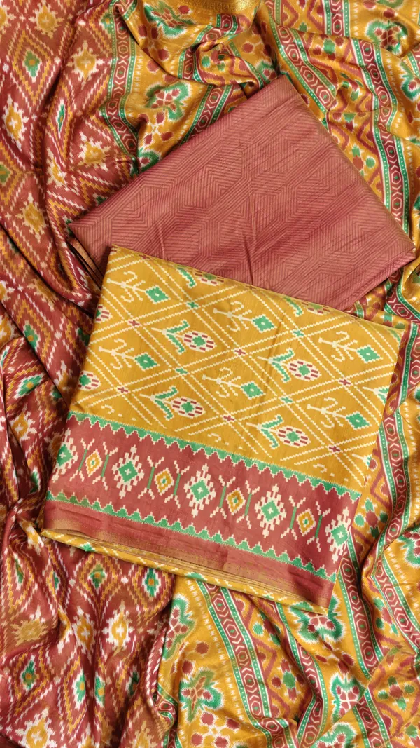 Mustard_Patola_Silk