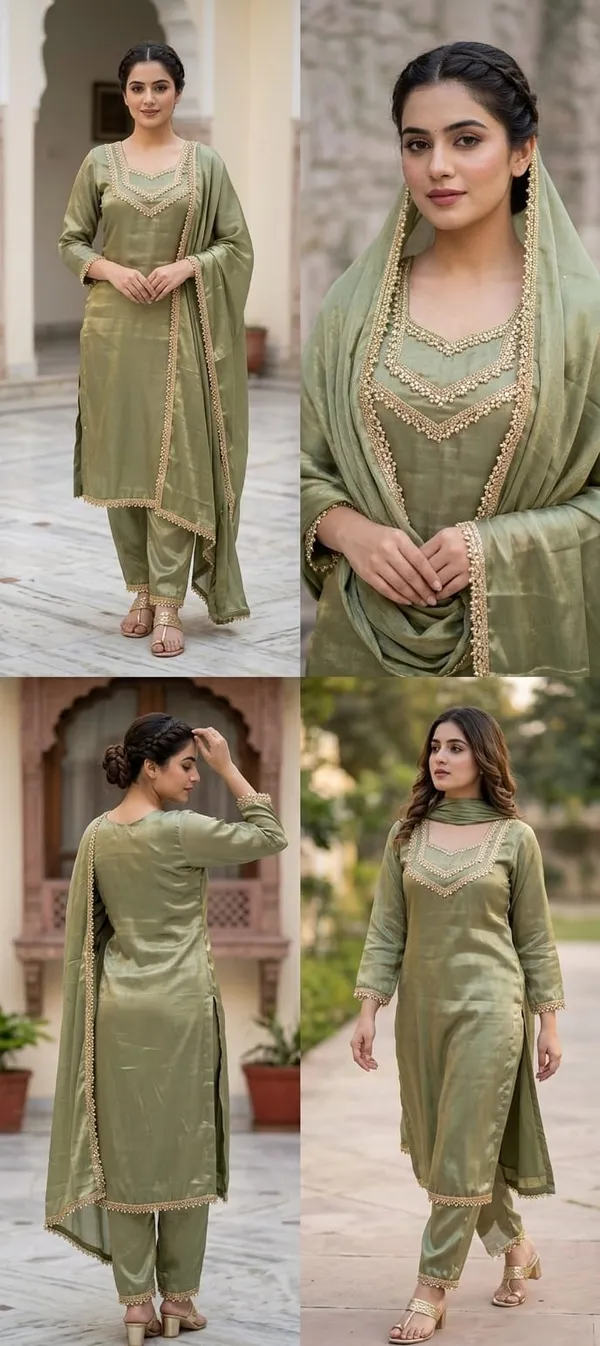 Olive_Satin_Finish_Embellished_Salwar_Suit_For_Women