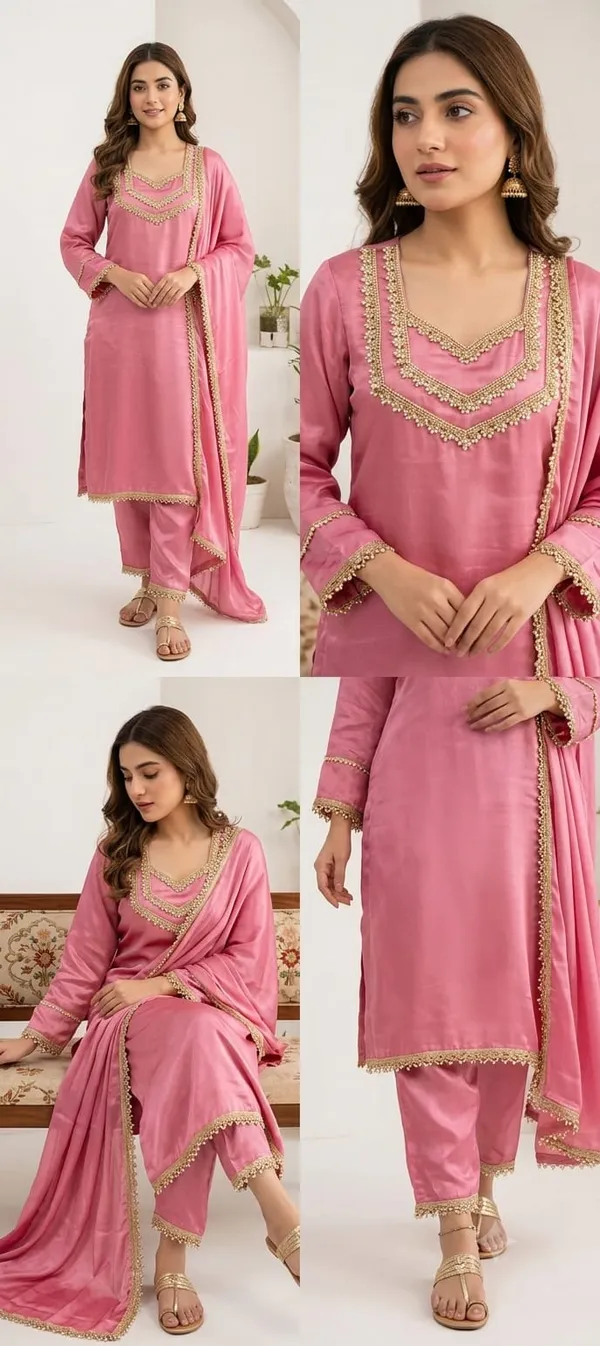 Pink_Embellished_Straight_Suit_Set_For_Women