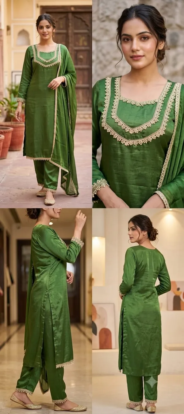 Green_Embroidered_Straight_Kurta_Set_For_Women