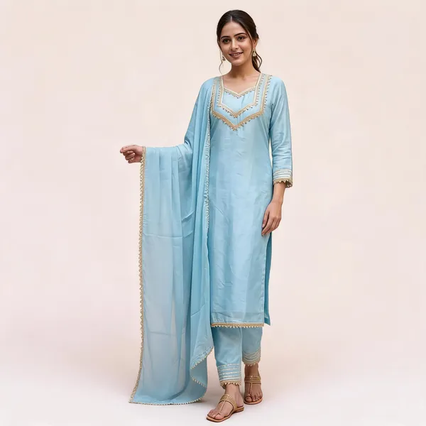 Light_Blue_Embroidered_Straight_Kurta_Set_For_Women