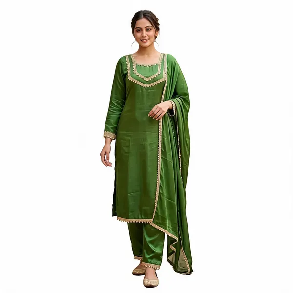 Green_Embroidered_Straight_Kurta_Set_For_Women