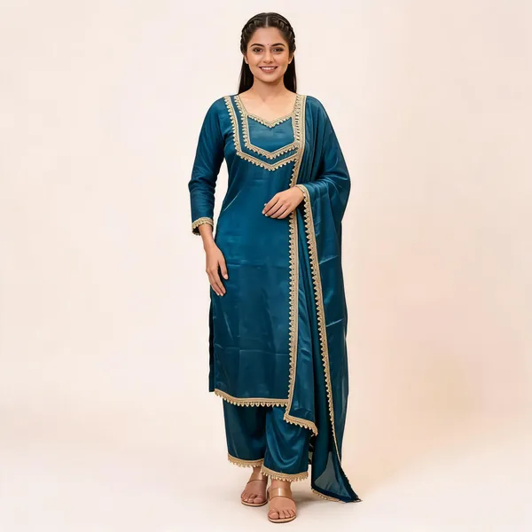 Teal_Embroidered_Straight_Fit_Salwar_Suit_For_Women