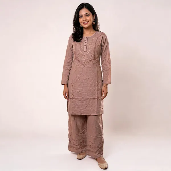 Mauve_Embroidered_Straight_Kurta_Palazzo_Set_For_Women