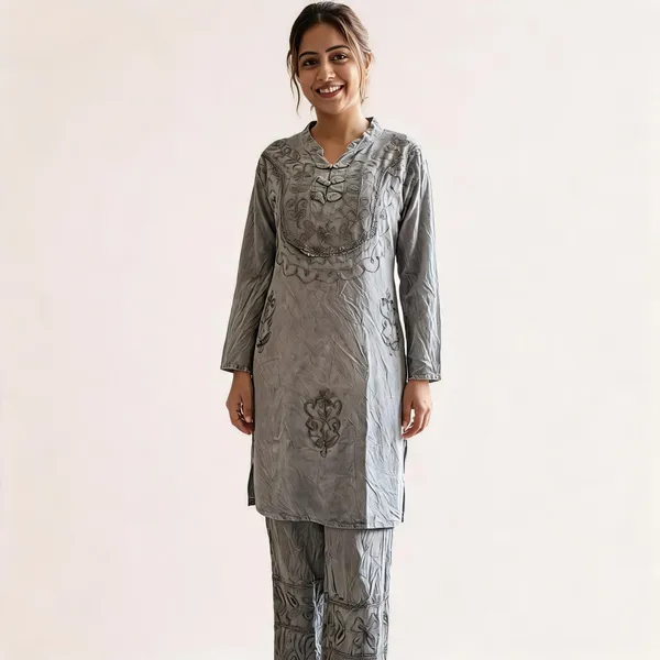 Grey_Printed_Straight_Kurta_Set_For_Women