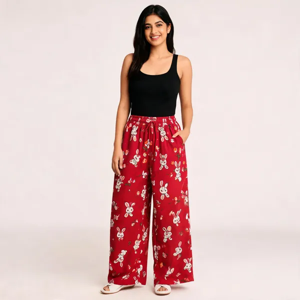 Multicolor_Printed_Wide_Leg_Palazzo_Pants_For_Women
