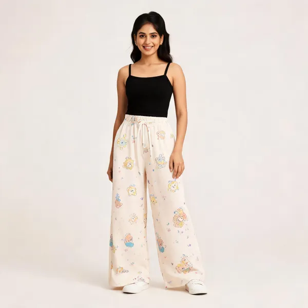 Multicolor_Printed_Wide_Leg_Palazzo_Pants_For_Women