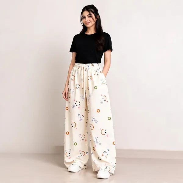 Multicolor_Printed_Wide_Leg_Palazzo_Pants_For_Women