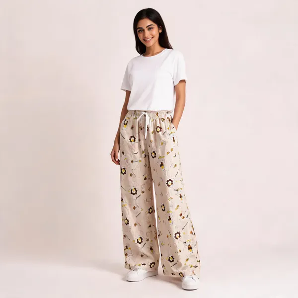 Women's_Printed_Wide_Leg_Palazzo_Pants,_Relaxed_Fit,_Soft_Breathable_Fabric_|_for_Home,_Office,_Loungewear,_Casual,_Dailywear_|_Comfortable_Trousers_for_Women_|_4_pes_set_trousers