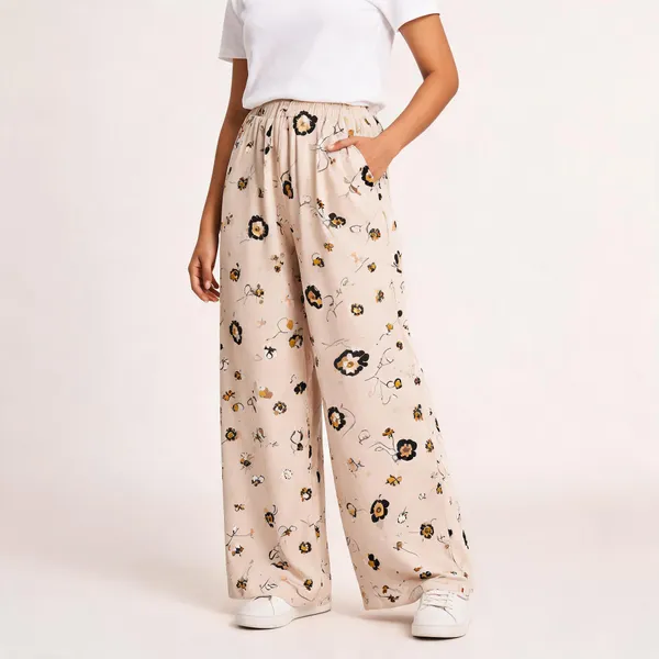 Multicolor_Printed_Wide_Leg_Palazzo_Pants_For_Women
