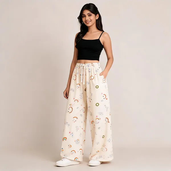 Multicolour_Printed_Wide_Leg_Palazzo_Pants_For_Women