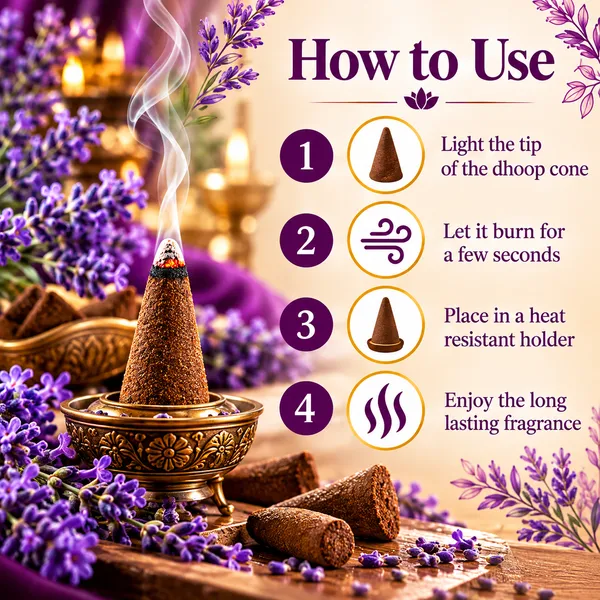 Blessora_Lavender_Bloom_Dhoop_Cones