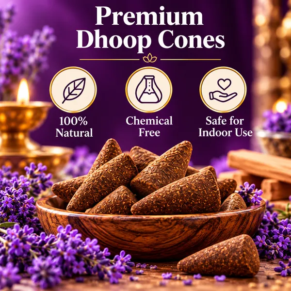 Blessora_Lavender_Bloom_Dhoop_Cones