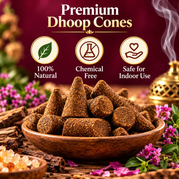 Blessora_Patchouli_Veda_Dhoop_Cones