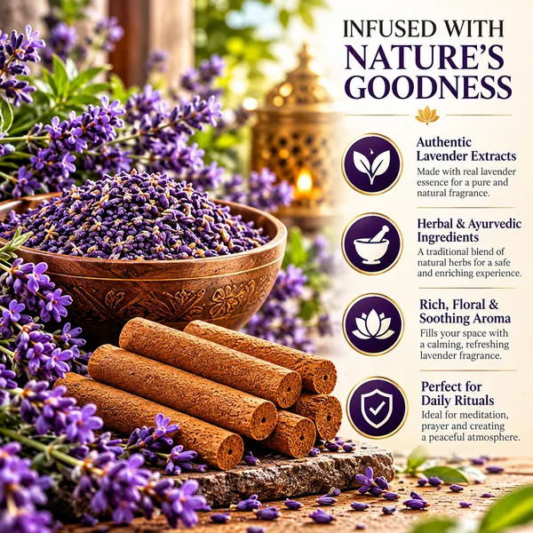 Blessora_Lavender_Bloom_Bamboo_Less_Dhoop_Sticks