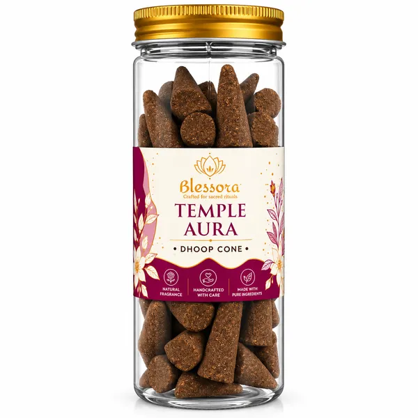 Blessora_Temple_Aura_Handcrafted_Dhoop_Cones