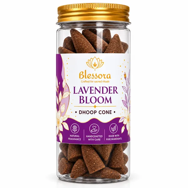Blessora_Lavender_Bloom_Dhoop_Cones
