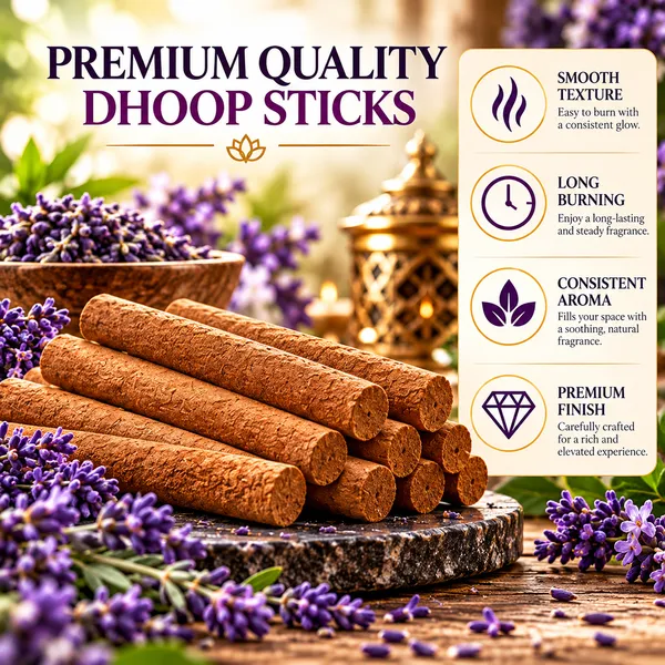 Blessora_Lavender_Bloom_Bamboo_Less_Dhoop_Sticks