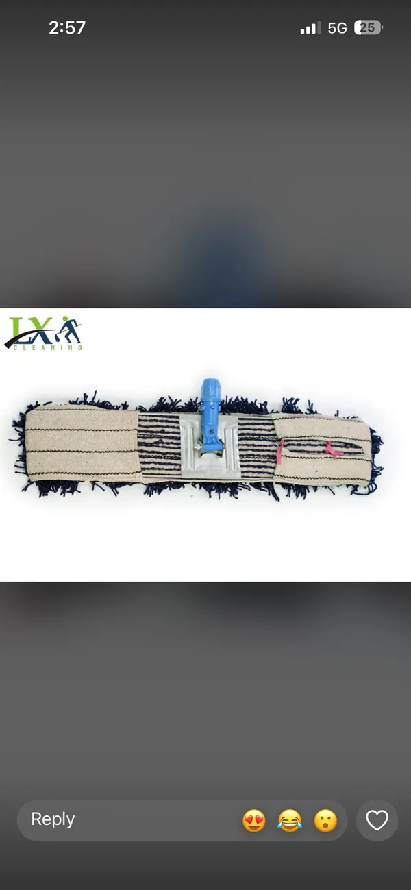 Flat_Dust_Mop_Head_With_Blue_Clip