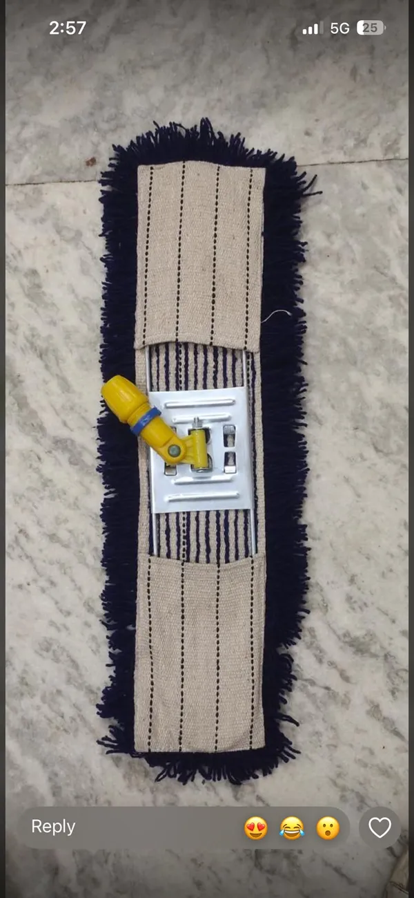 Cotton_Striped_Flat_Mop_Head_With_Connector