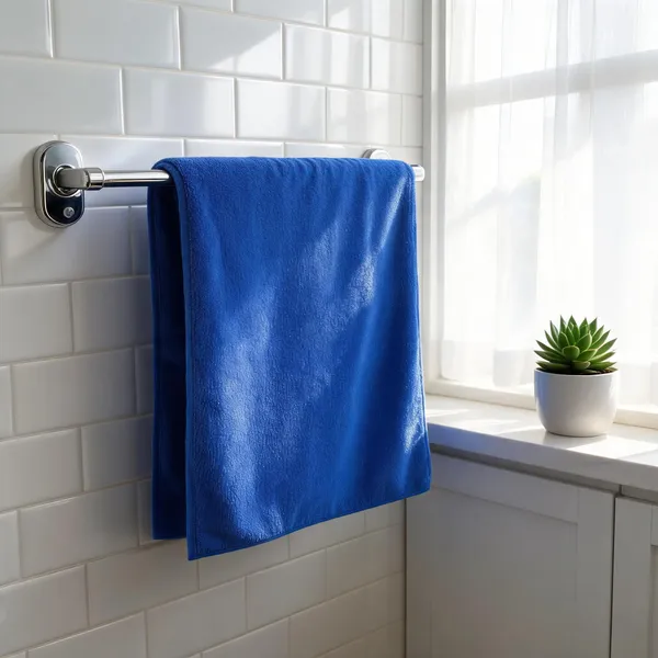 Blue_Microfiber_Hand_Towel_For_Personal_Use