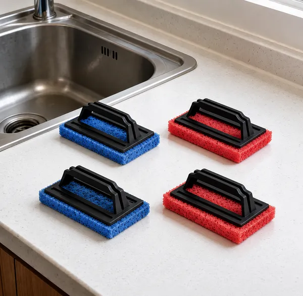 Multicolor_Plastic_Cleaning_Scrub_Sponge_Set_For_Home_Cleaning_(Pack_Of__4_)