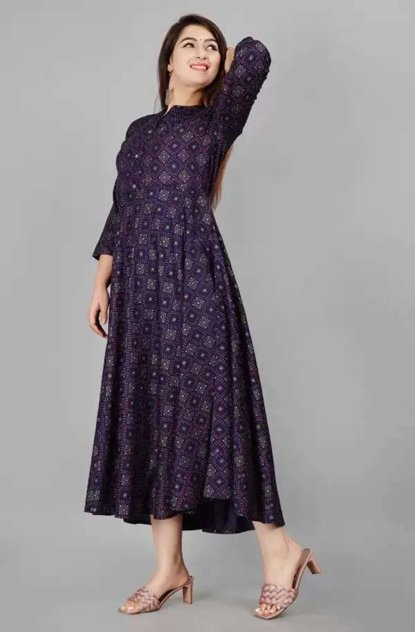 Purple_Fit-and-Flare_Dress