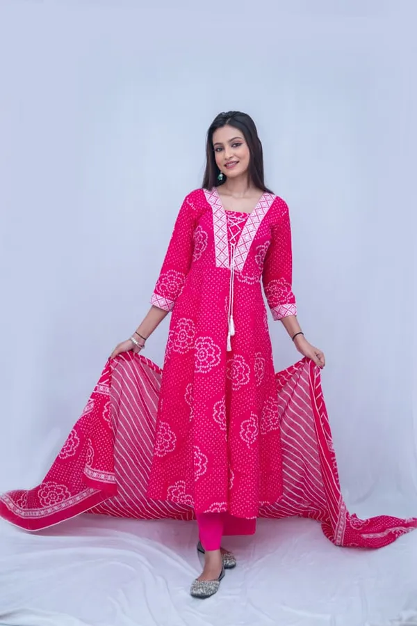 Pink_Cambric_Cotton_Anarkali_Kurta_Set_For_Women