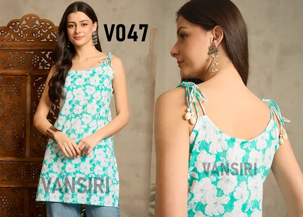 White_kurti