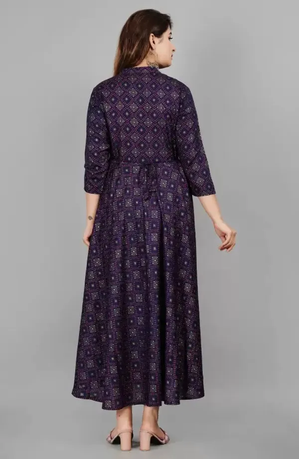 Purple_Fit-and-Flare_Dress